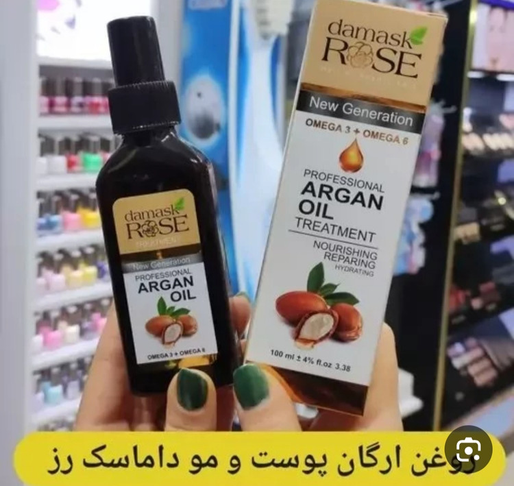 تصویر محصول روغن ارگان داماسک رز 100میلی - آرایشی ارغوان