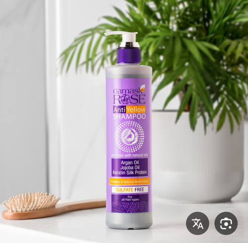 شامپو حجم بالا و کیفیت بالا داماسک رز