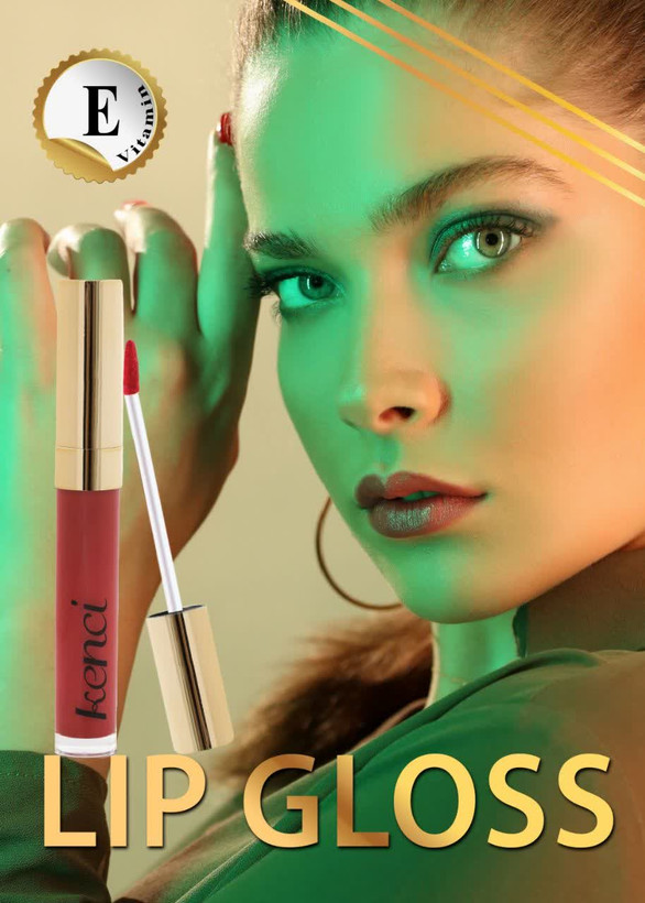 خرید رژلب مایع مات کنسی LIP GLOSS Kenci - آرایشی ارغوان