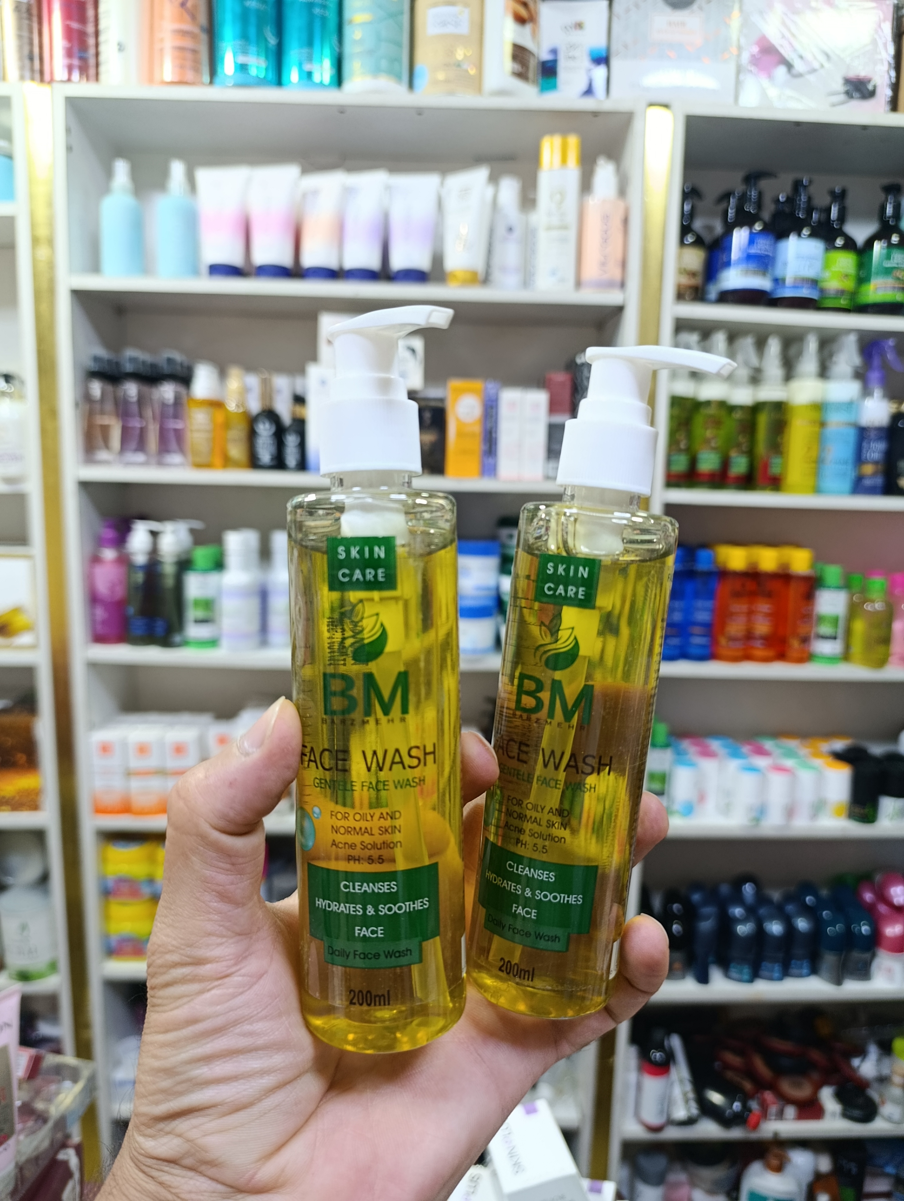 ژل شوینده BMمخصوص پوست چرب